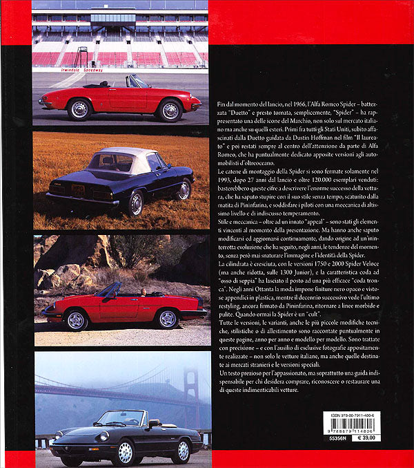 Alfa Romeo Spider 1966-1993. Guida all'identificazione e al restauro