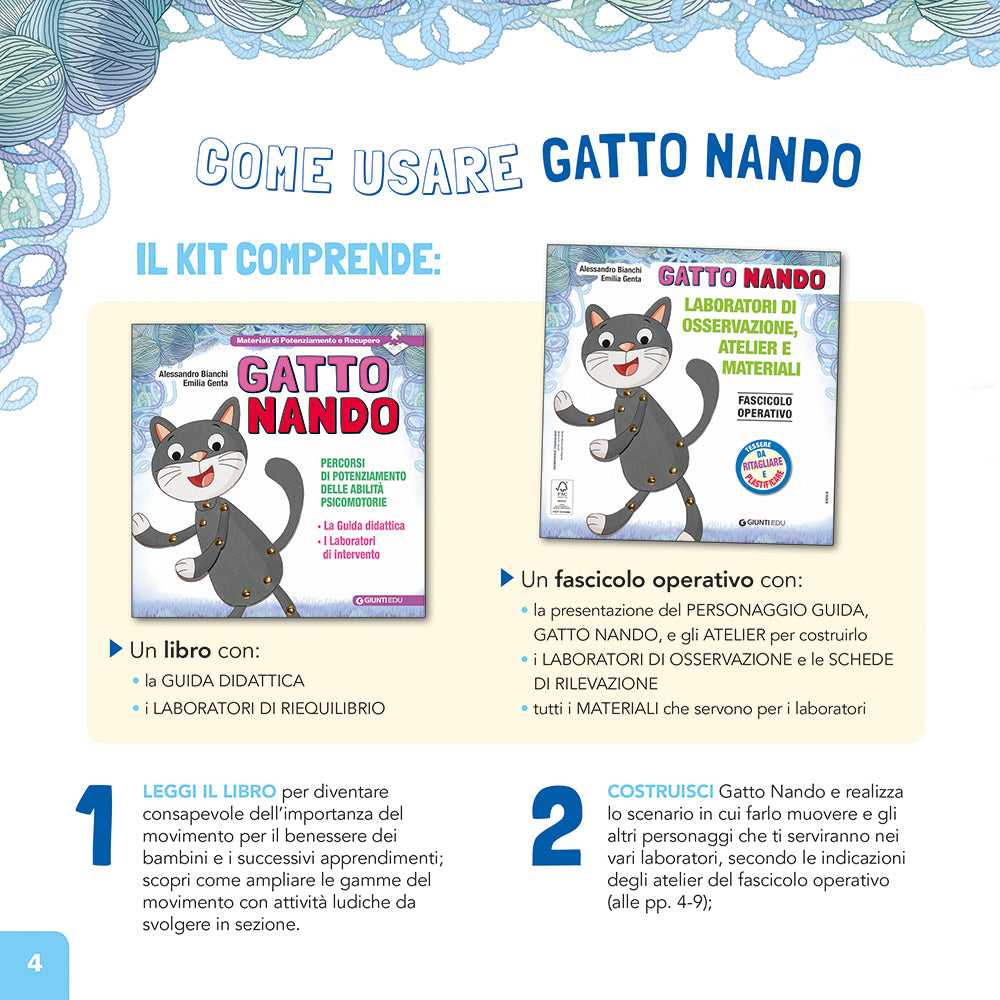 Gatto Nando. La psicomotricità nella scuola dell'infanzia