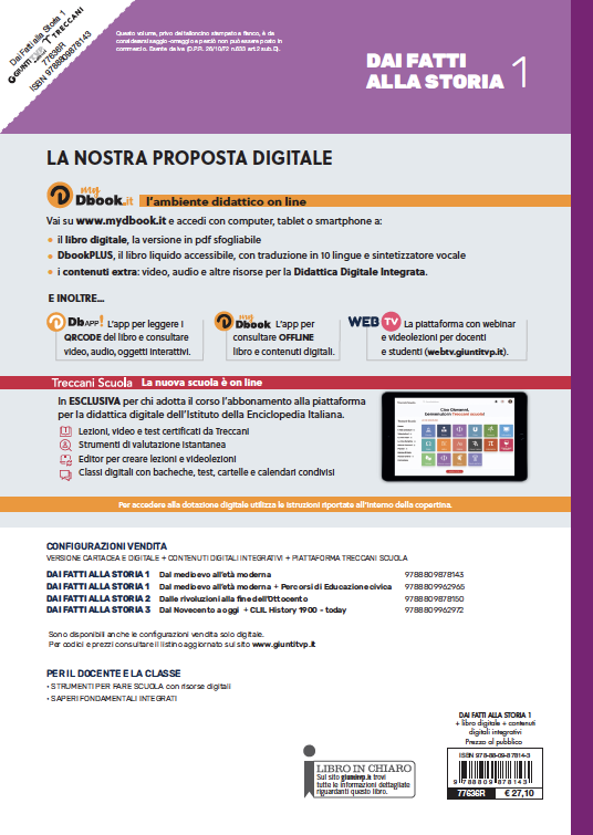 Dai fatti alla storia Confezione vendita Vol. 1 + Civica