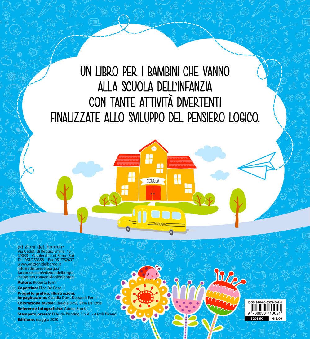 Vado alla scuola dell'infanzia + pennarelli. Tanti giochi e attività per imparare divertendosi