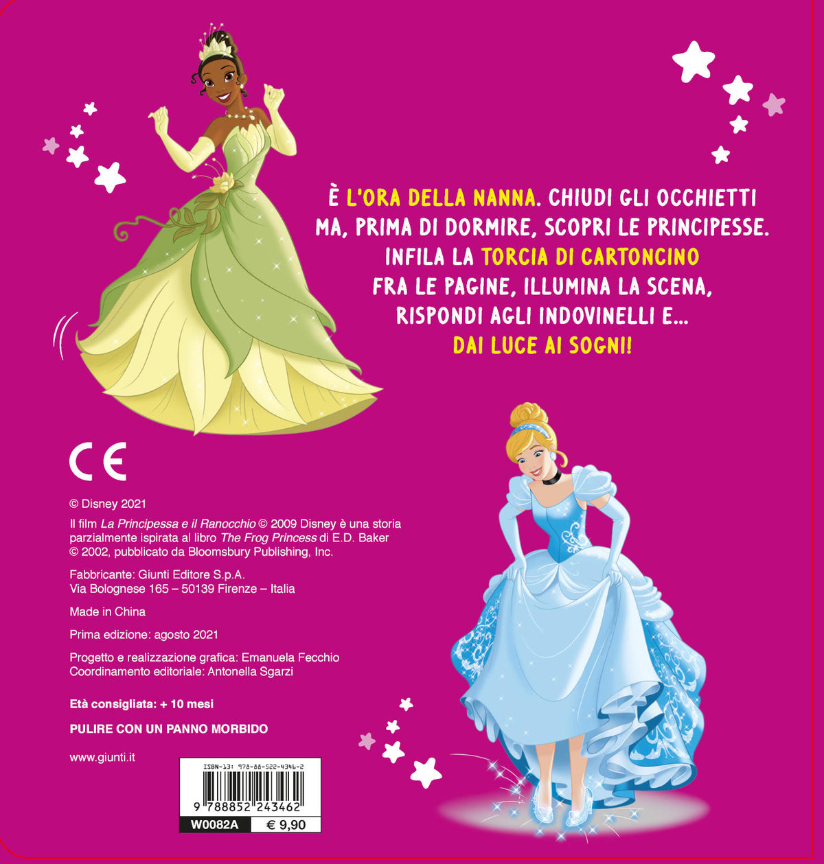 Disney Princess Brillanotte - Racconti per dare luce ai sogni. Con la torcia magica illumina la storia