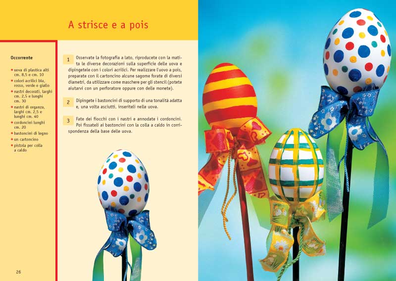 Decorare le uova di Pasqua