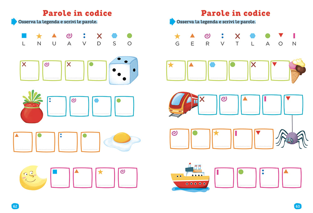 Giochi e attività per imparare a scrivere