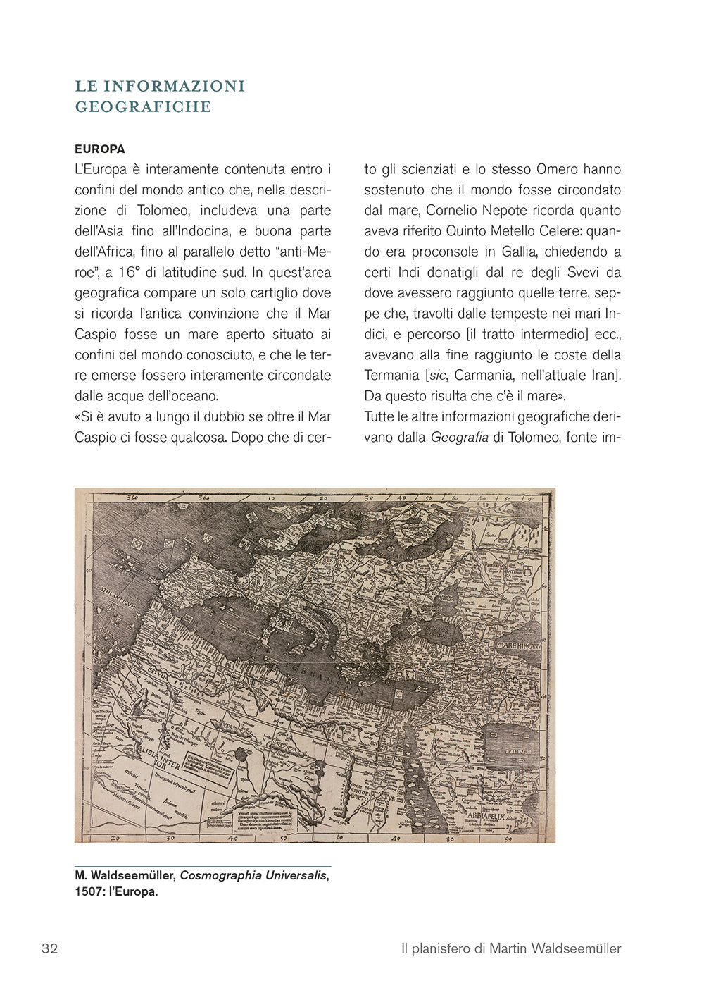 Una terra oltre le stelle. Il planisfero di  Waldseemüller (1507)