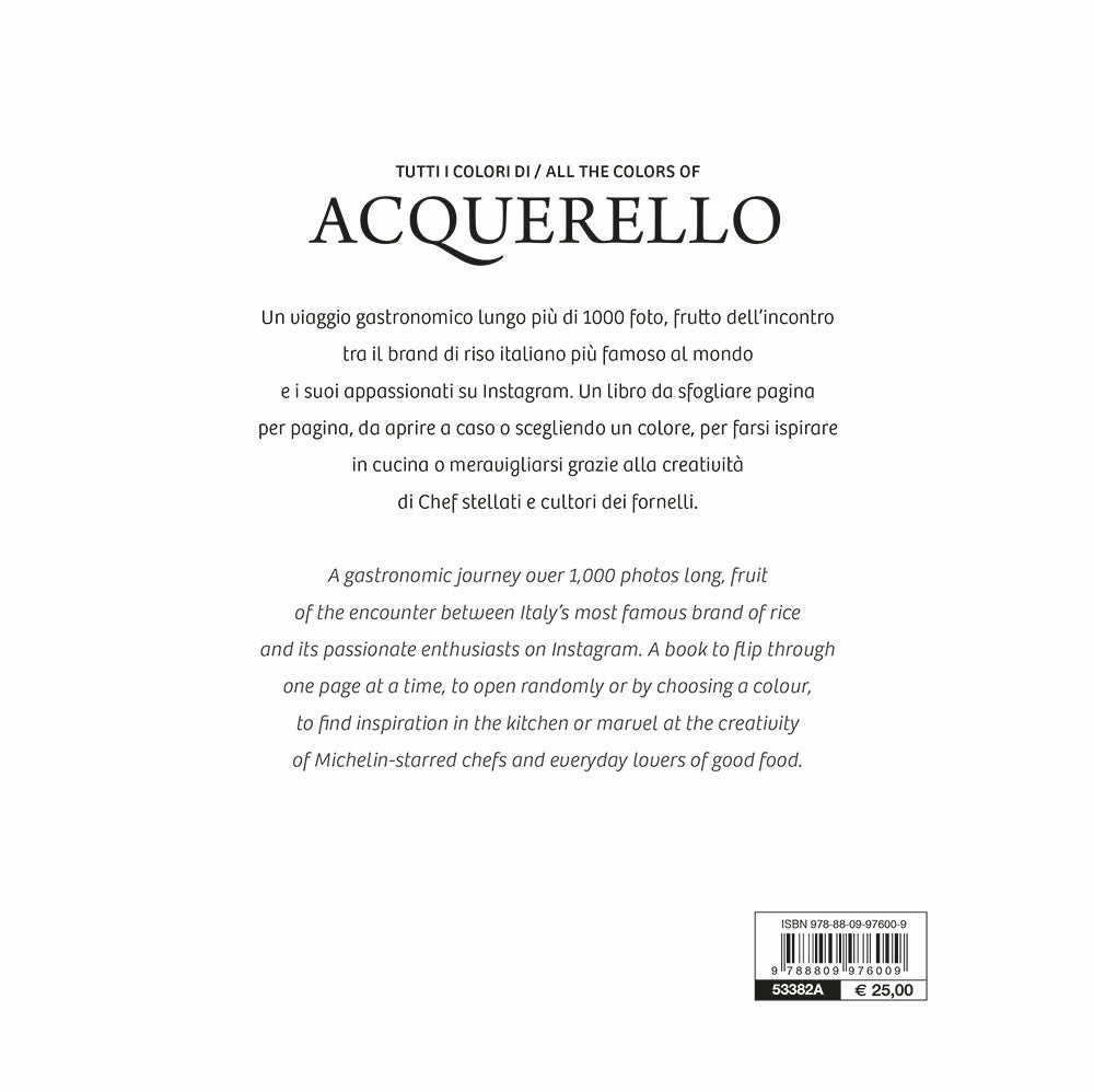 Tutti i colori di  / All the colors of  Acquerello. ispirazioni di riso / rice inspirations