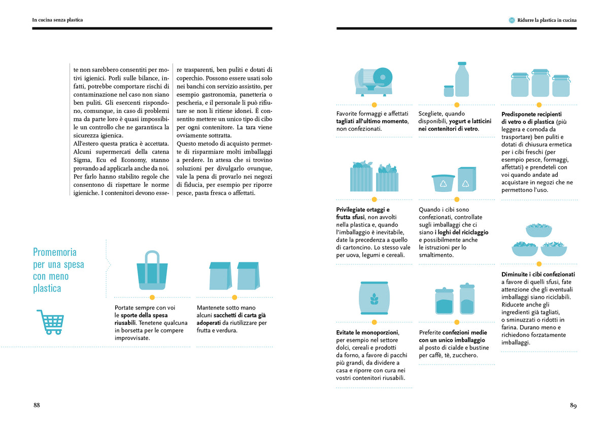 In cucina senza plastica. Piccoli gesti per grandi cambiamenti