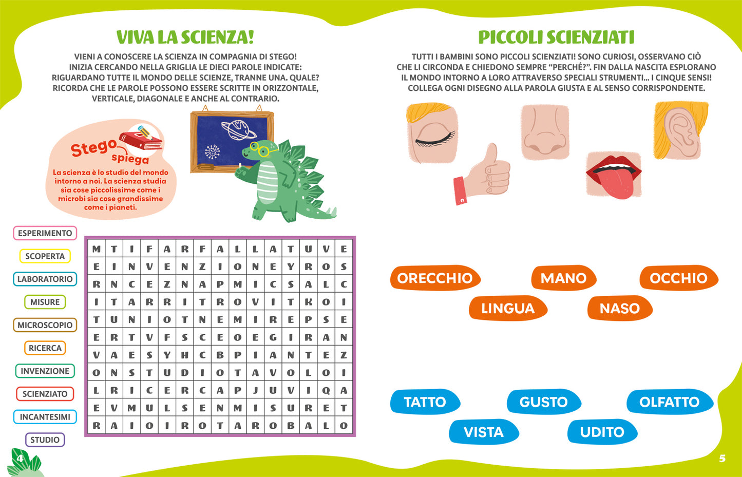 A scuola con Stego: Scienze