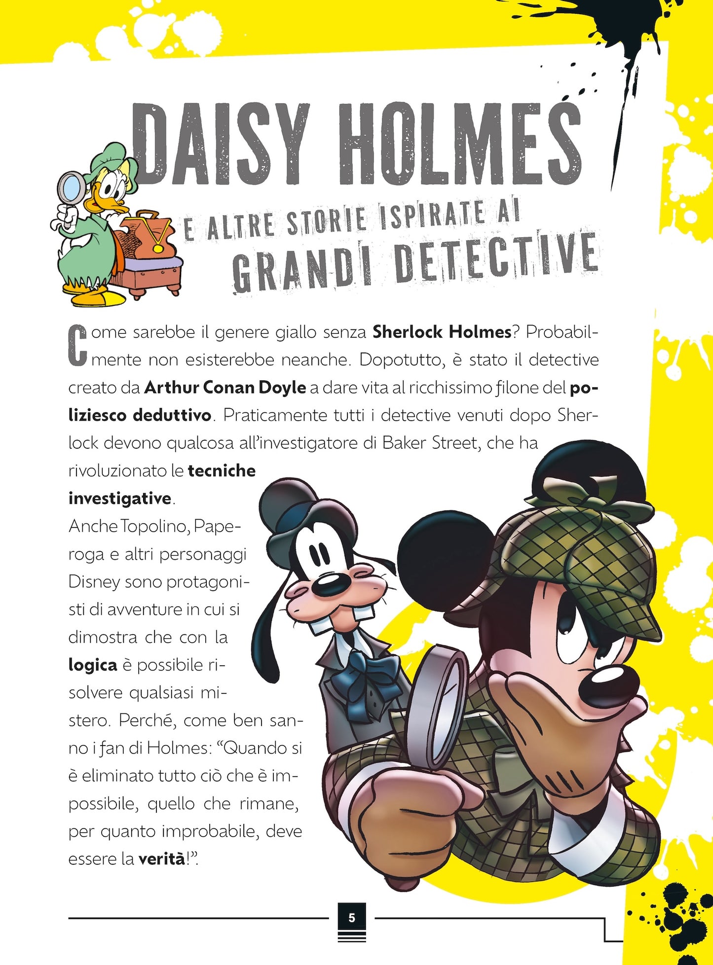 Daisy Holmes e altre storie ispirate ai grandi detective. Il meglio del giallo a fumetti Disney