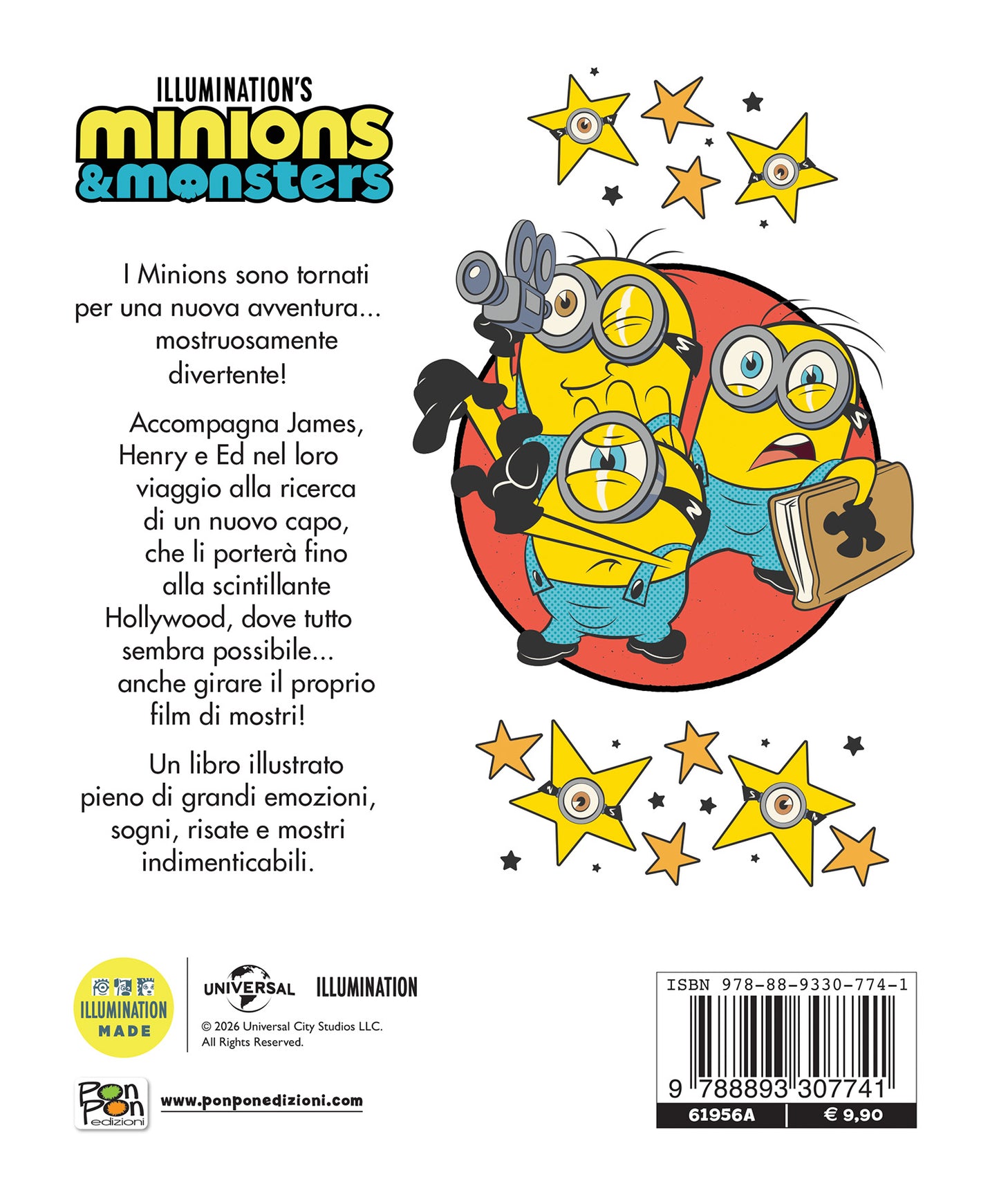 Minions & Monsters. Storybook. Missione film mostruoso!