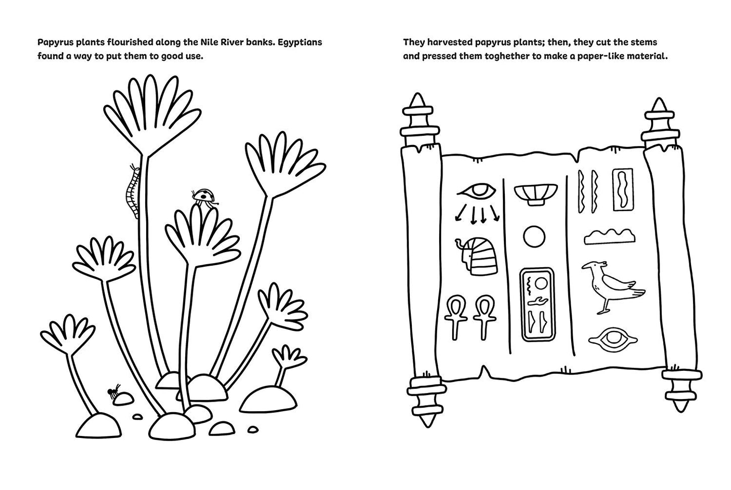 Ancient Worlds. Egypt, Greece, Rome. Coloring Book
