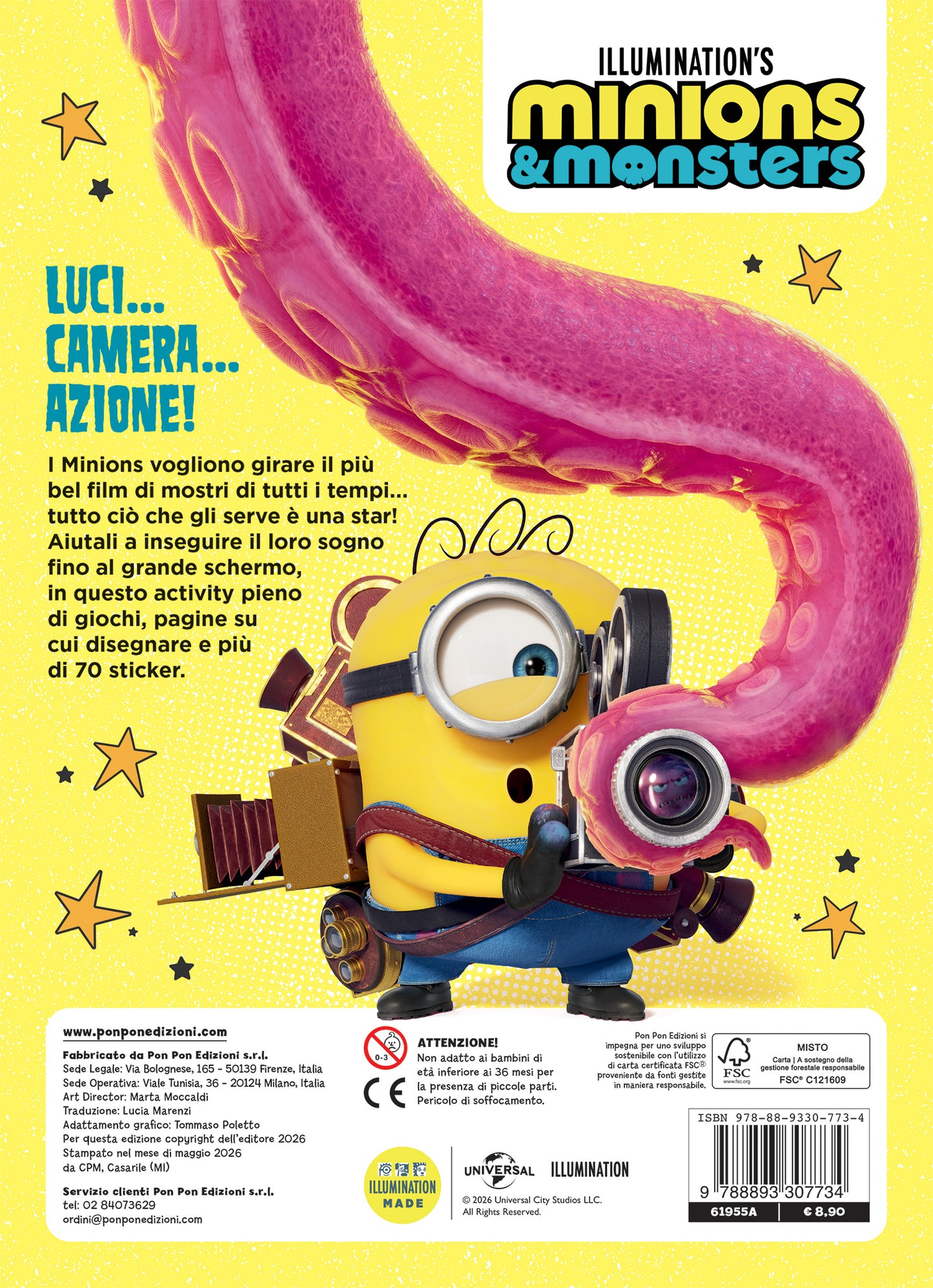 Minions & Monsters. Sticker Activity Book
