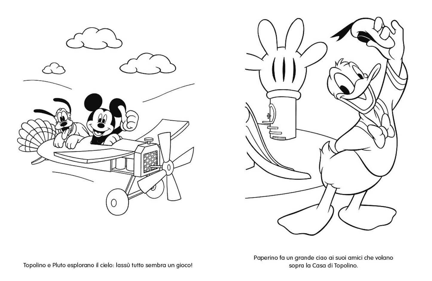 Mickey Mouse Clubhouse Libro Pastello. 12 Mini pastelli per colorare!