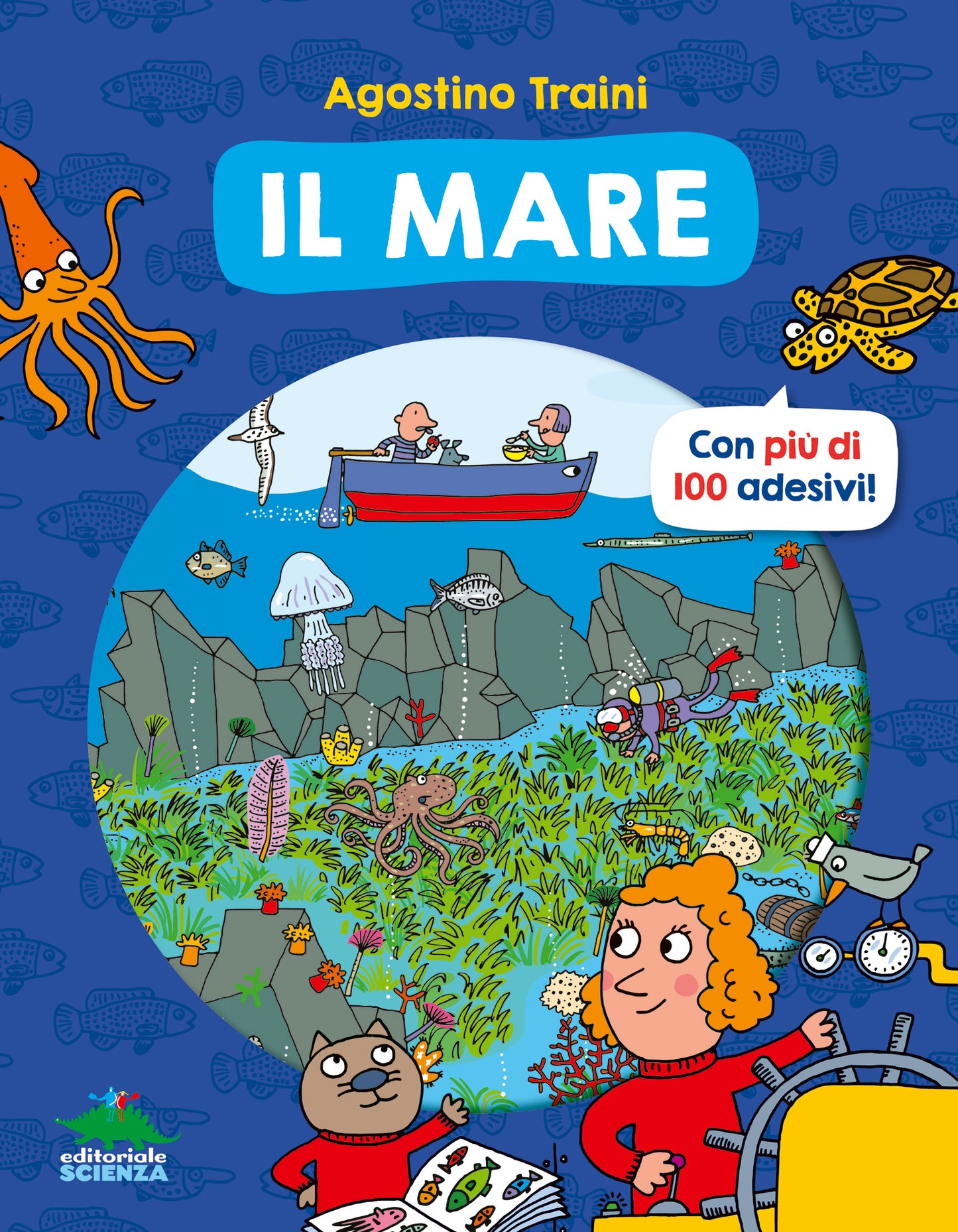 Il mare . Con più di 100 adesivi!