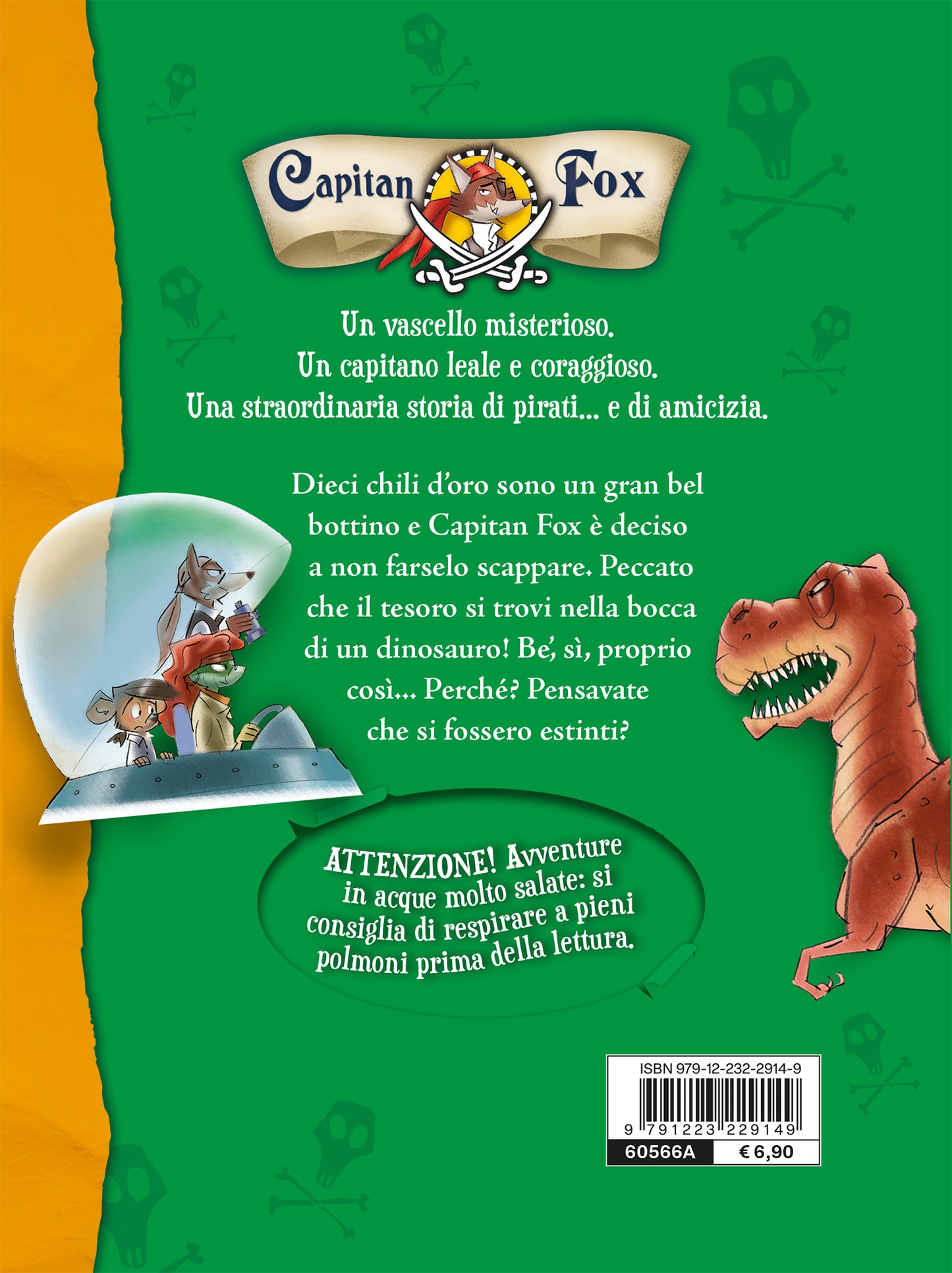Capitan Fox. Pirati contro dinosauri