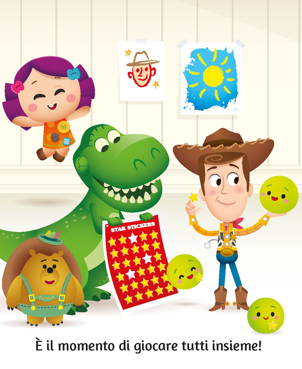 A scuola insieme Sagomini Disney - Toy Story