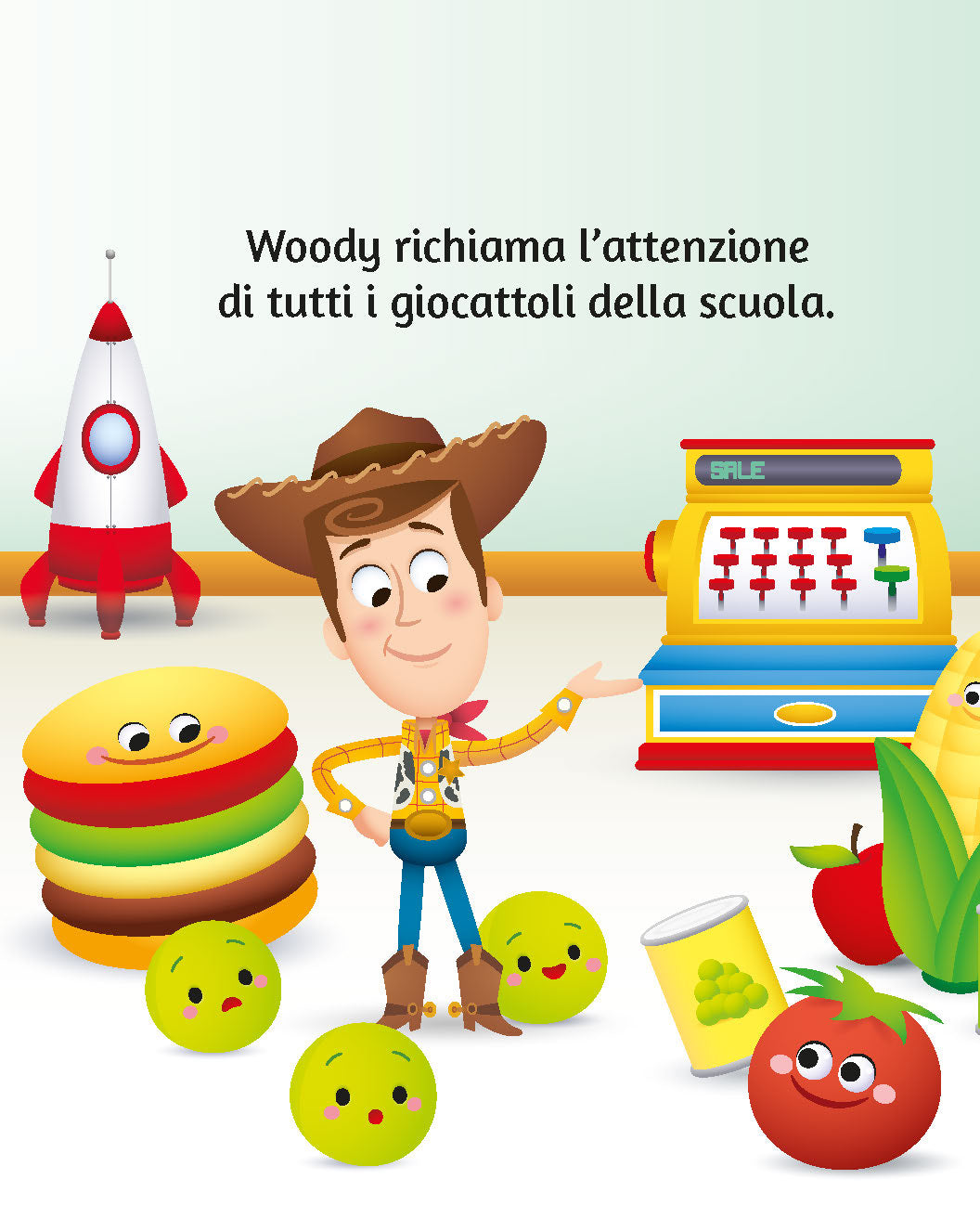 A scuola insieme Sagomini Disney - Toy Story