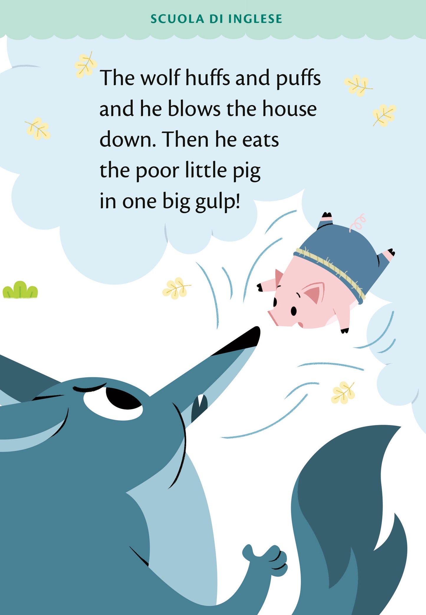 The three little pigs. con audiolibro