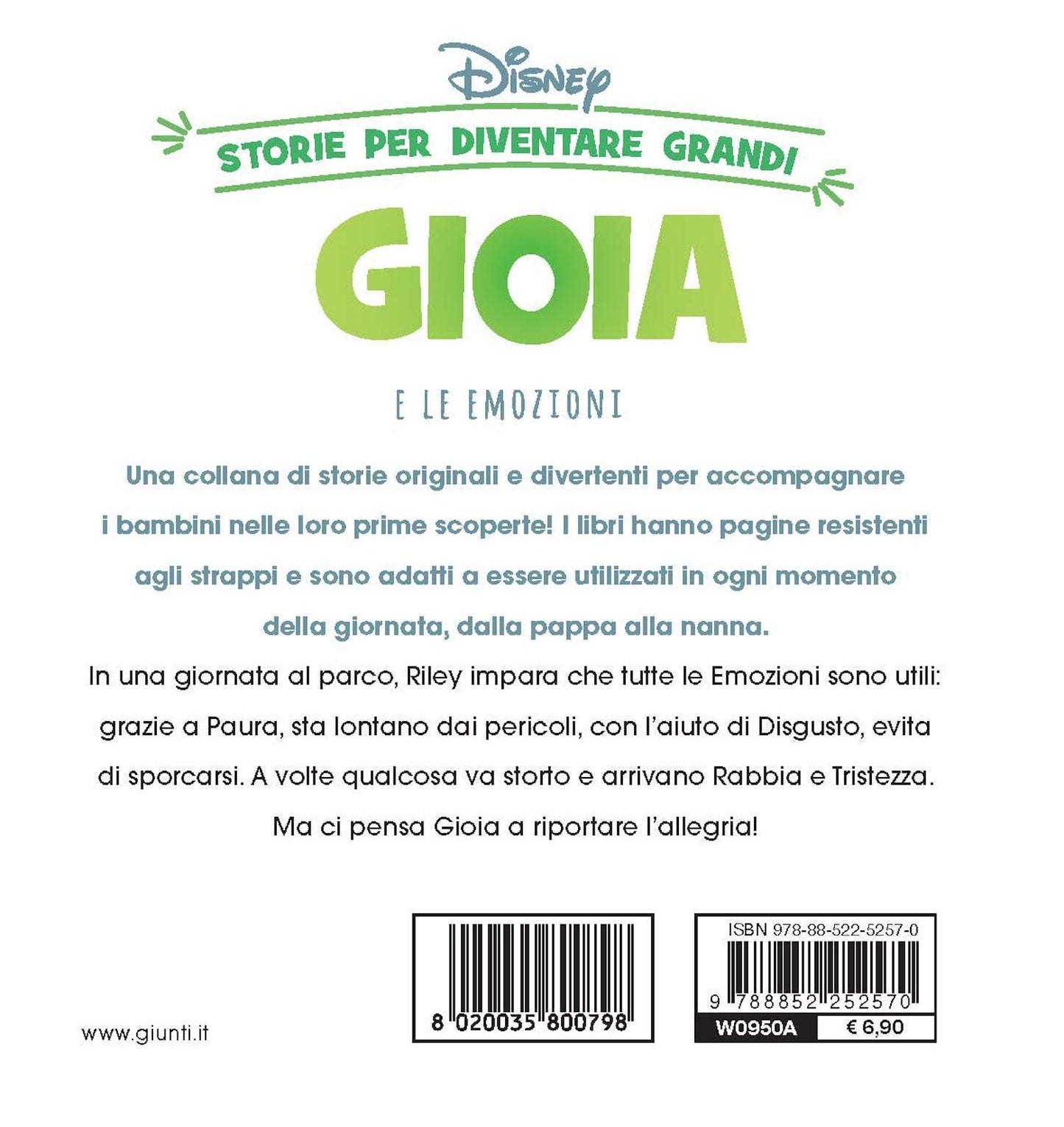 Gioia e le emozioni Storie per diventare grandi