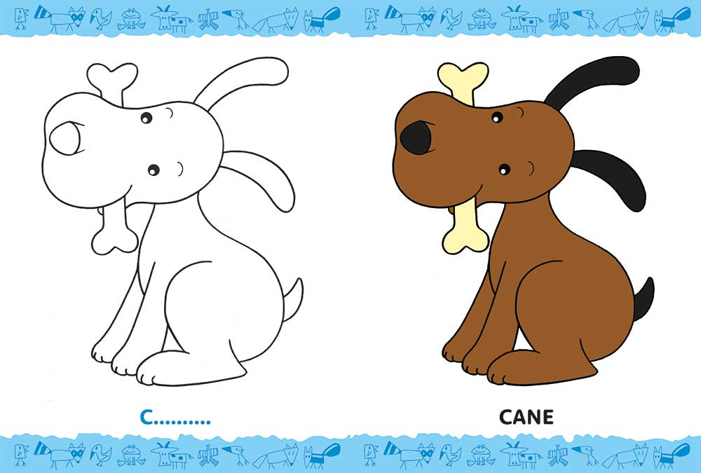 Cuccioli. Colora e gioca con i cuccioli. Con stickers