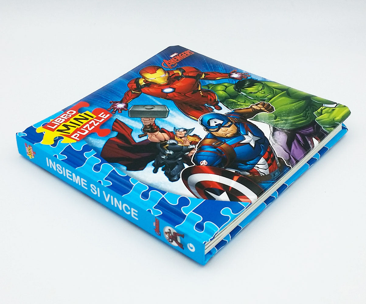 Libro Mini Puzzle - Avengers