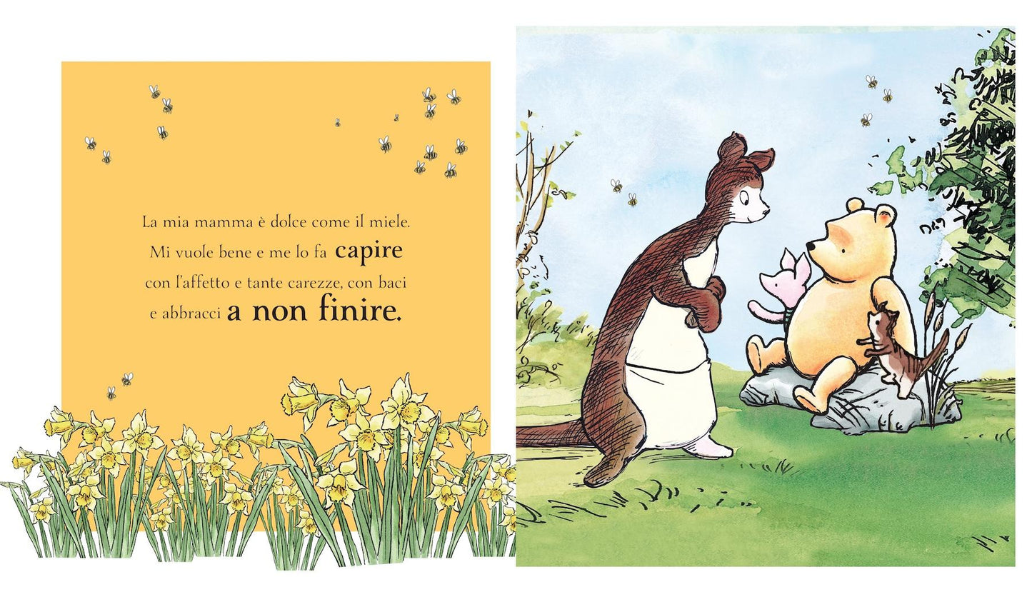 Winnie the Pooh La mia mamma è dolce come il miele - I grandi illustrati