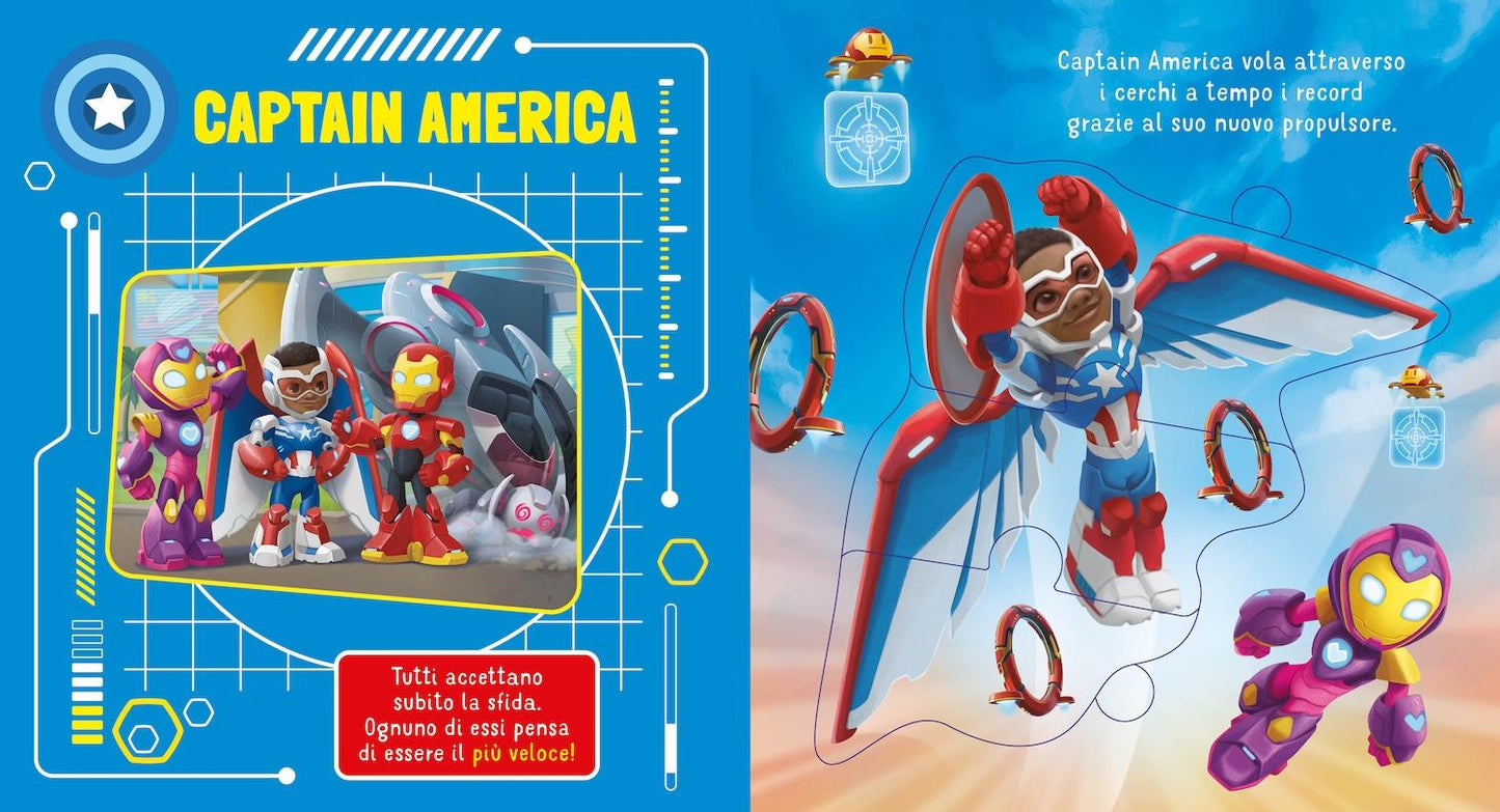 Iron Man Libro Maxi Puzzle. Gioca e impara a conoscerli