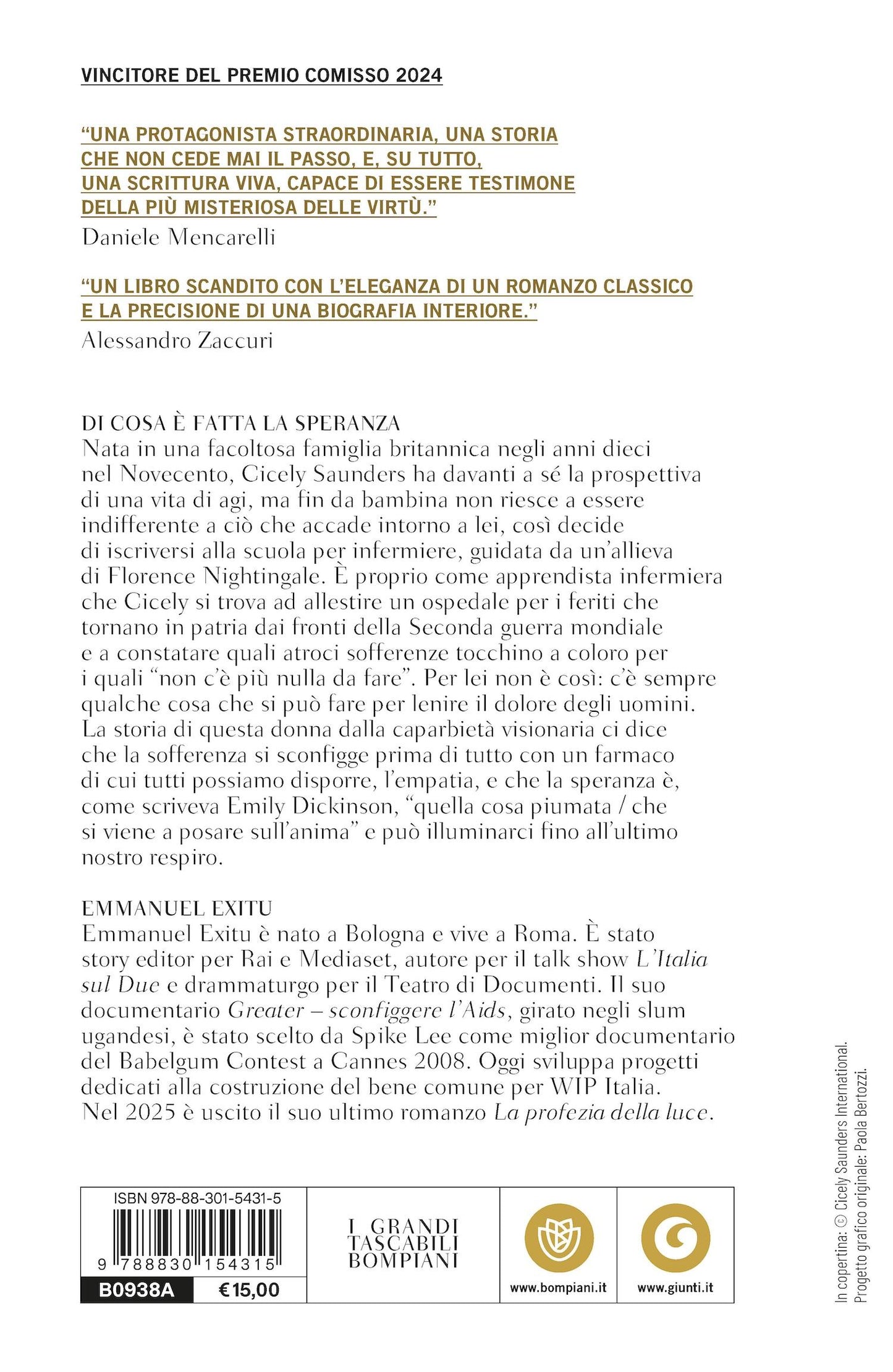 Di cosa è fatta la speranza. Il romanzo di Cicely Saunders, che si è presa cura degli incurabili