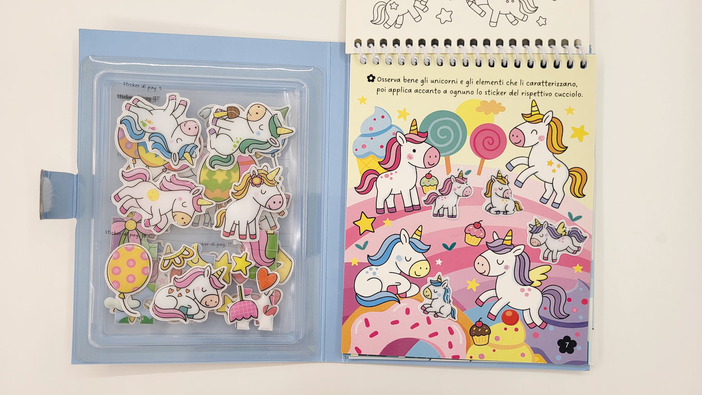 Favolosi unicorni. Tante attività, coloring e giochi divertenti