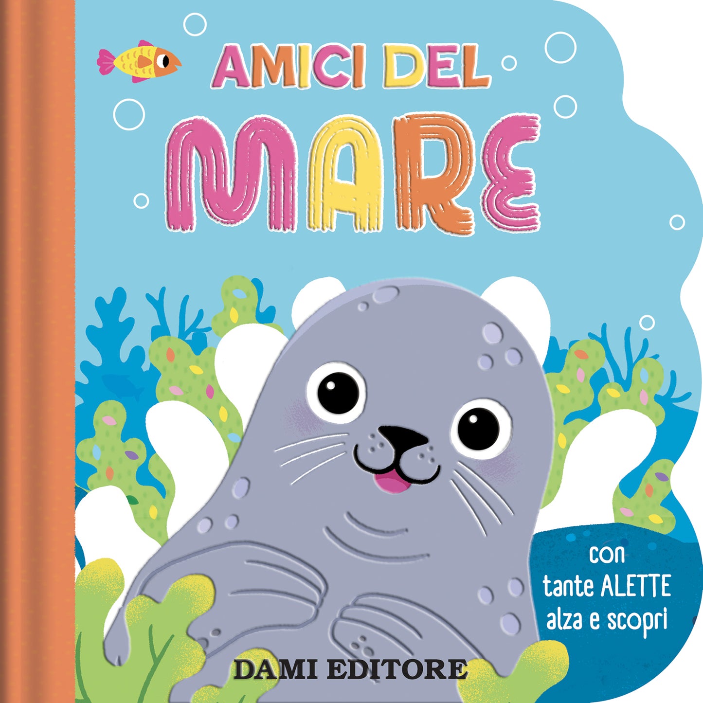 Amici del mare. con tante alette alza e scopri