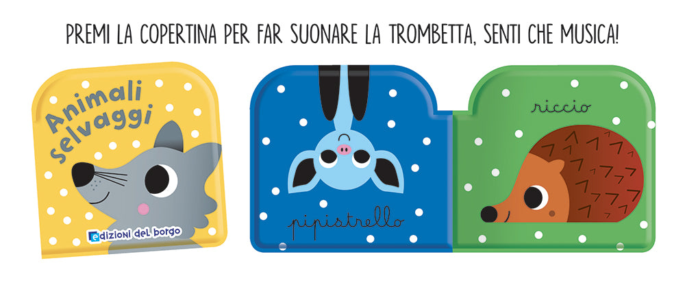 Libri bagno - Gli animali selvaggi. Tre divertenti libri bagno per giocare!