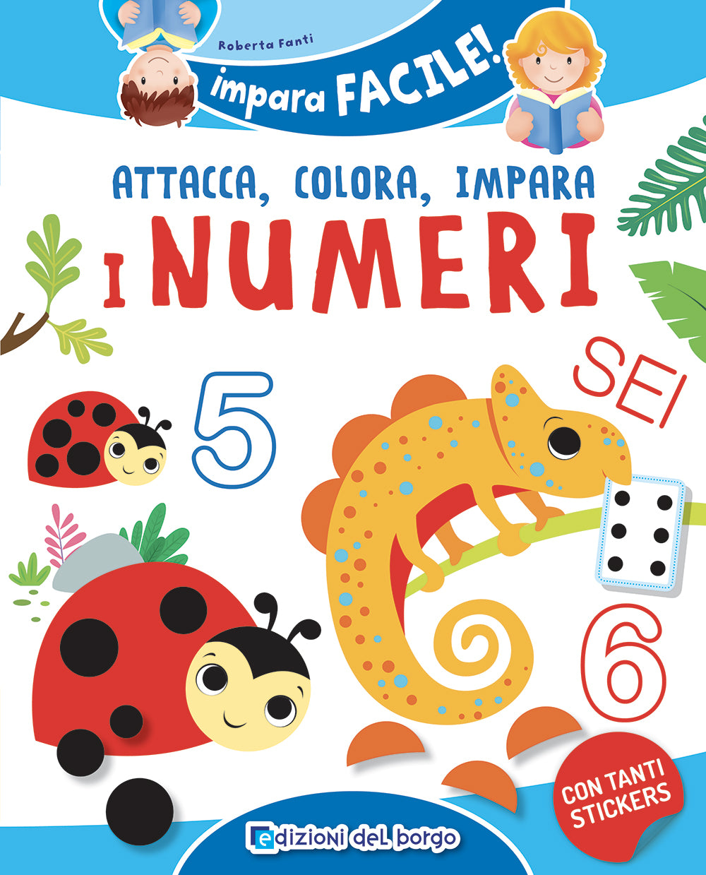 Attaca colora impara i numeri