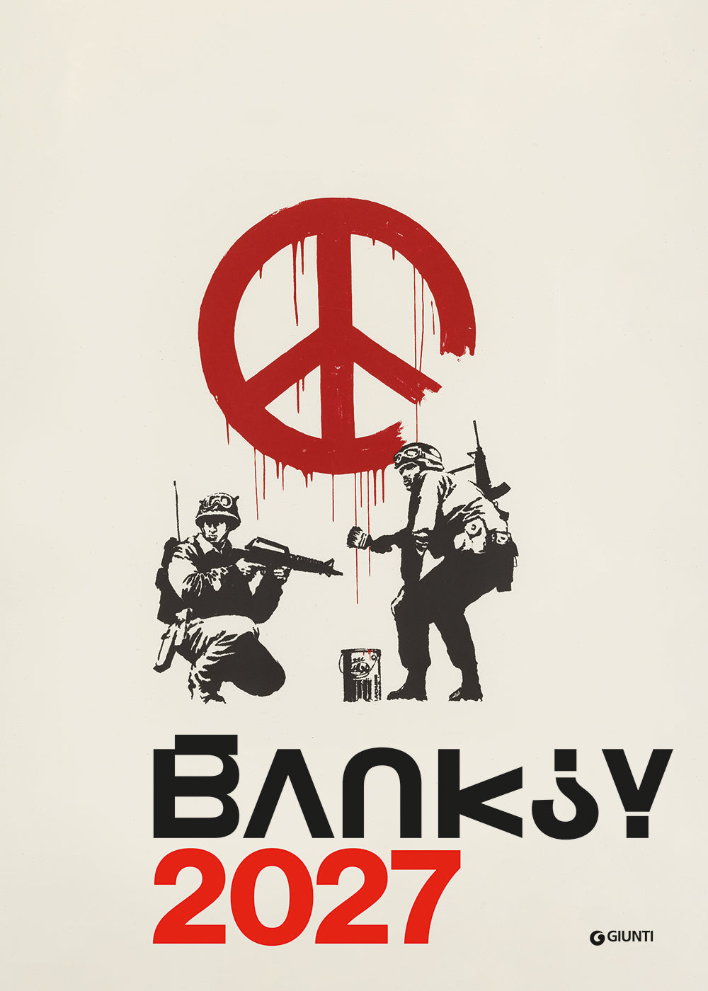 Calendario Banksy 2027 da parete (30 x 42 cm)