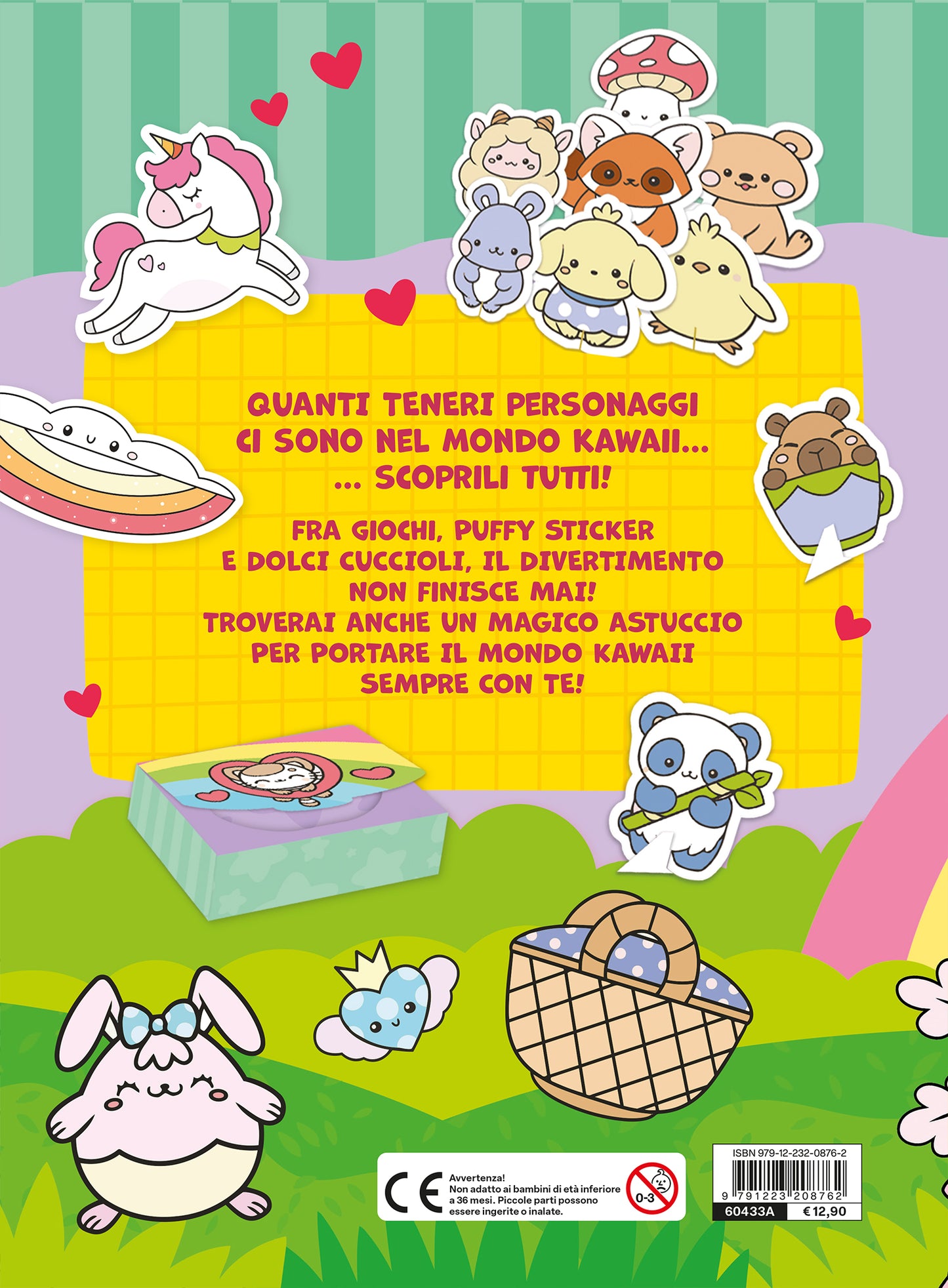 Kawaii Puffy Stickers