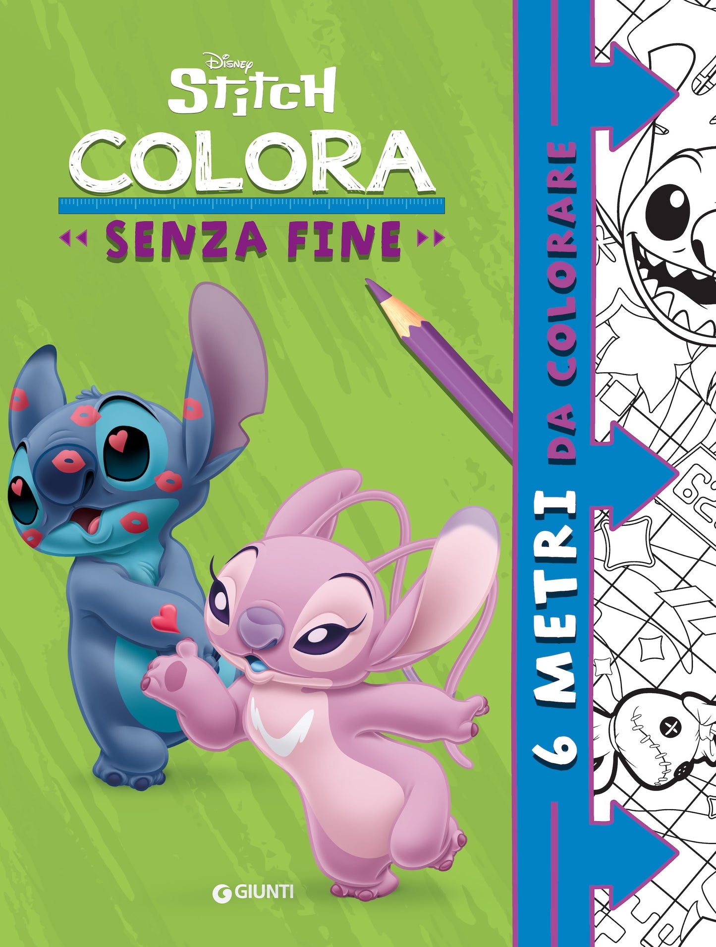 Stitch Colora senza fine - 6 metri da colorare
