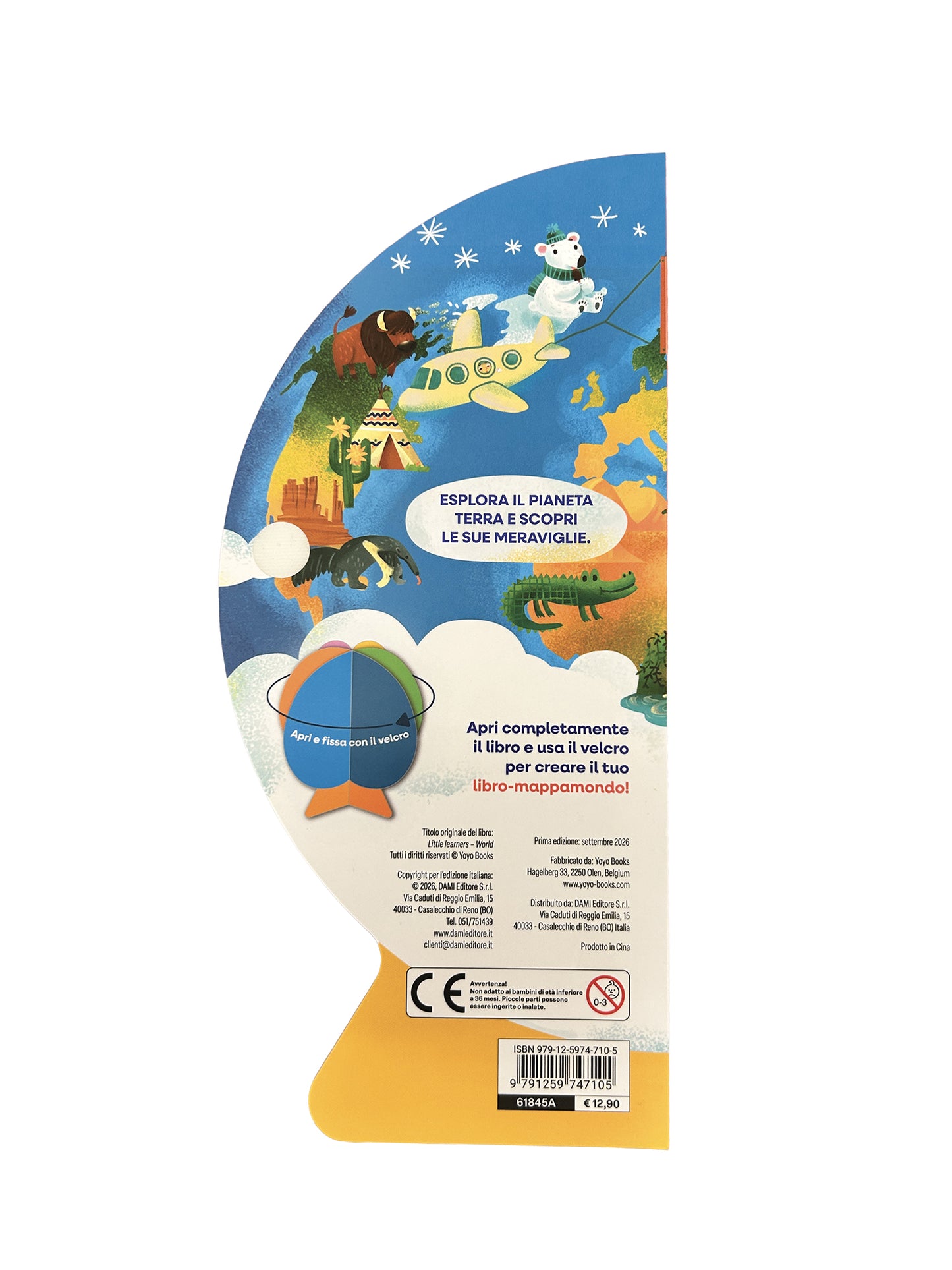 Il Mondo. Il mio primo libro mappamondo