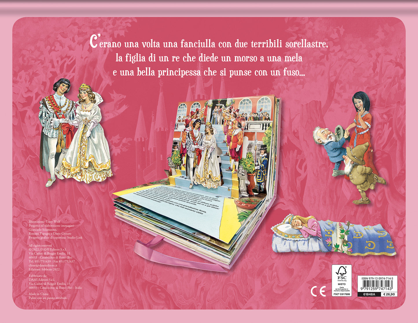 Il meraviglioso libro pop-up delle principesse