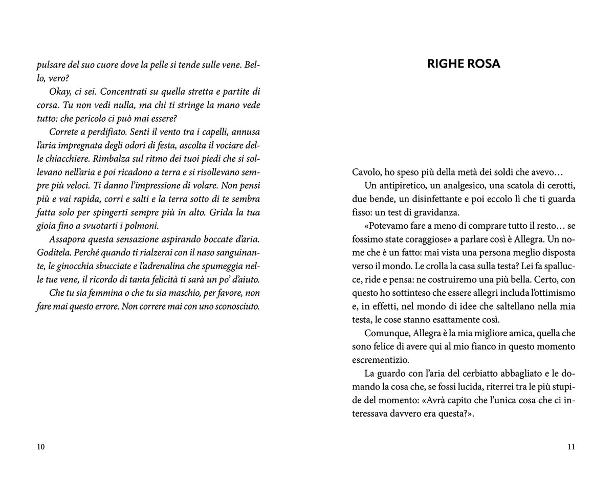 Una sottile linea rosa