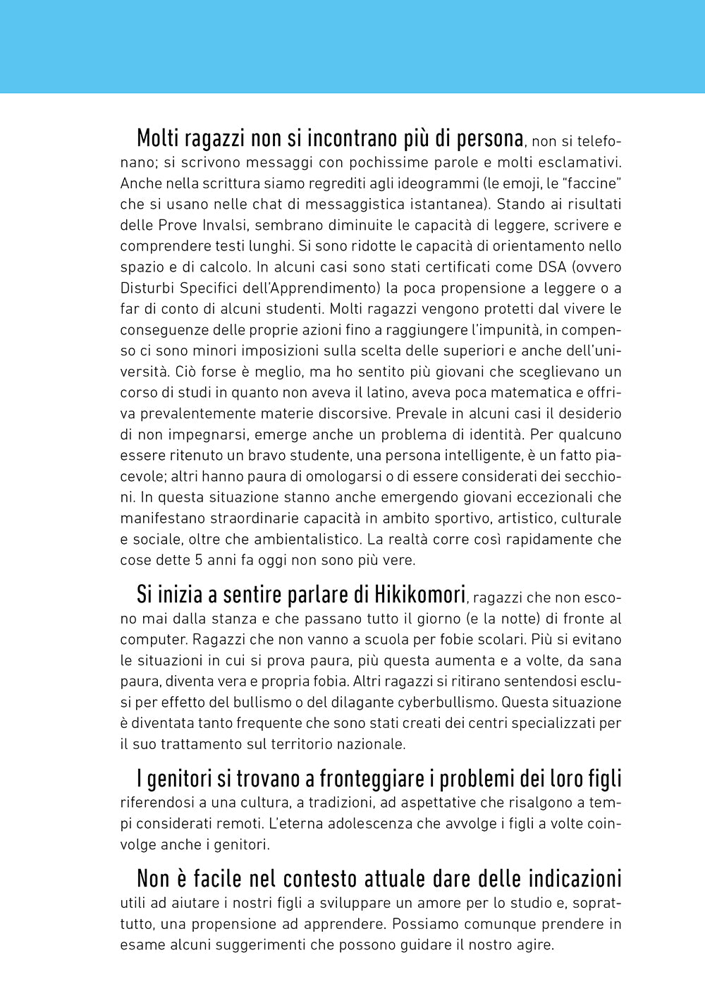 Mio figlio non ha voglia di studiare