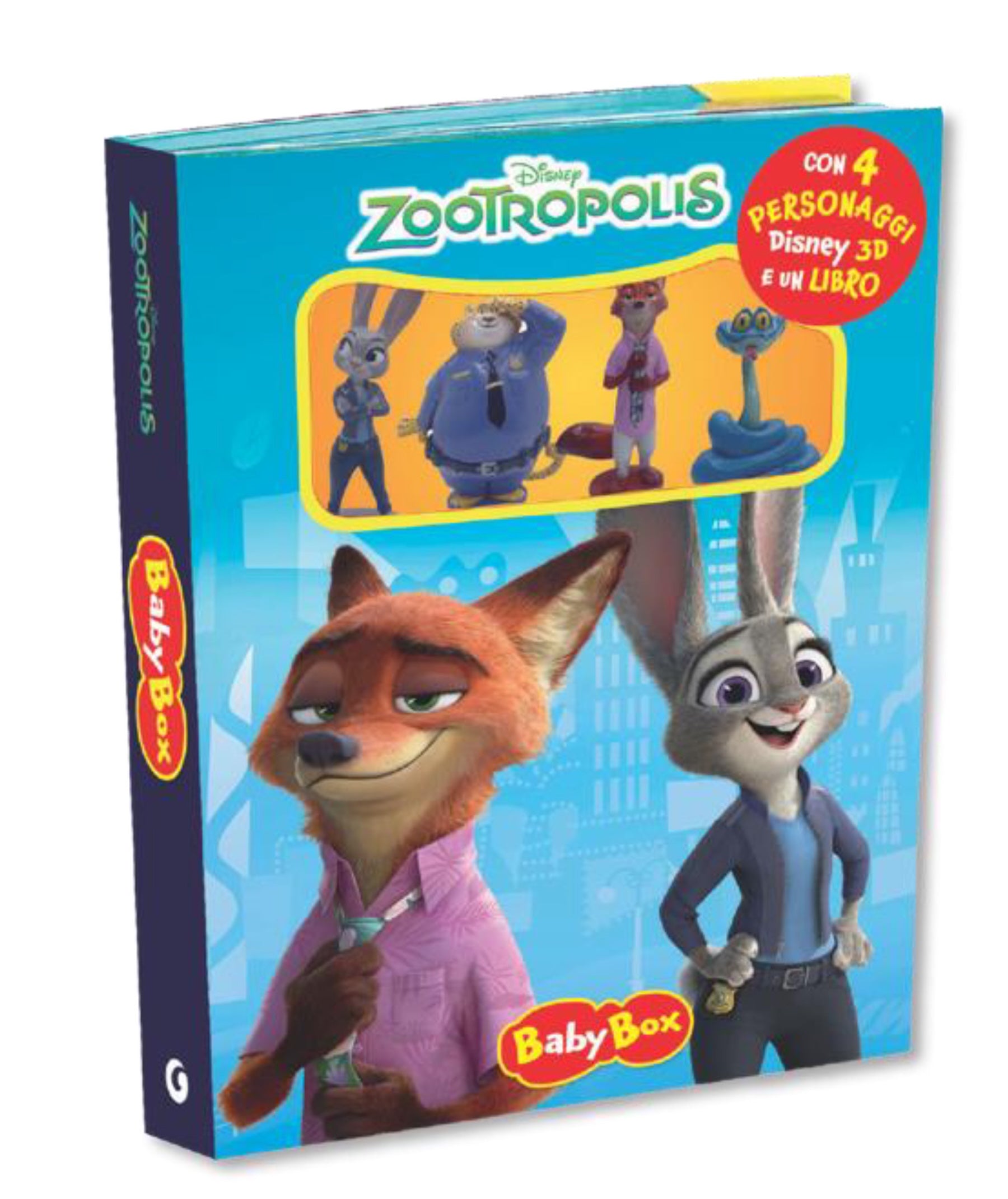 Zootropolis Baby Box. Con 4 personaggi 3d e libro