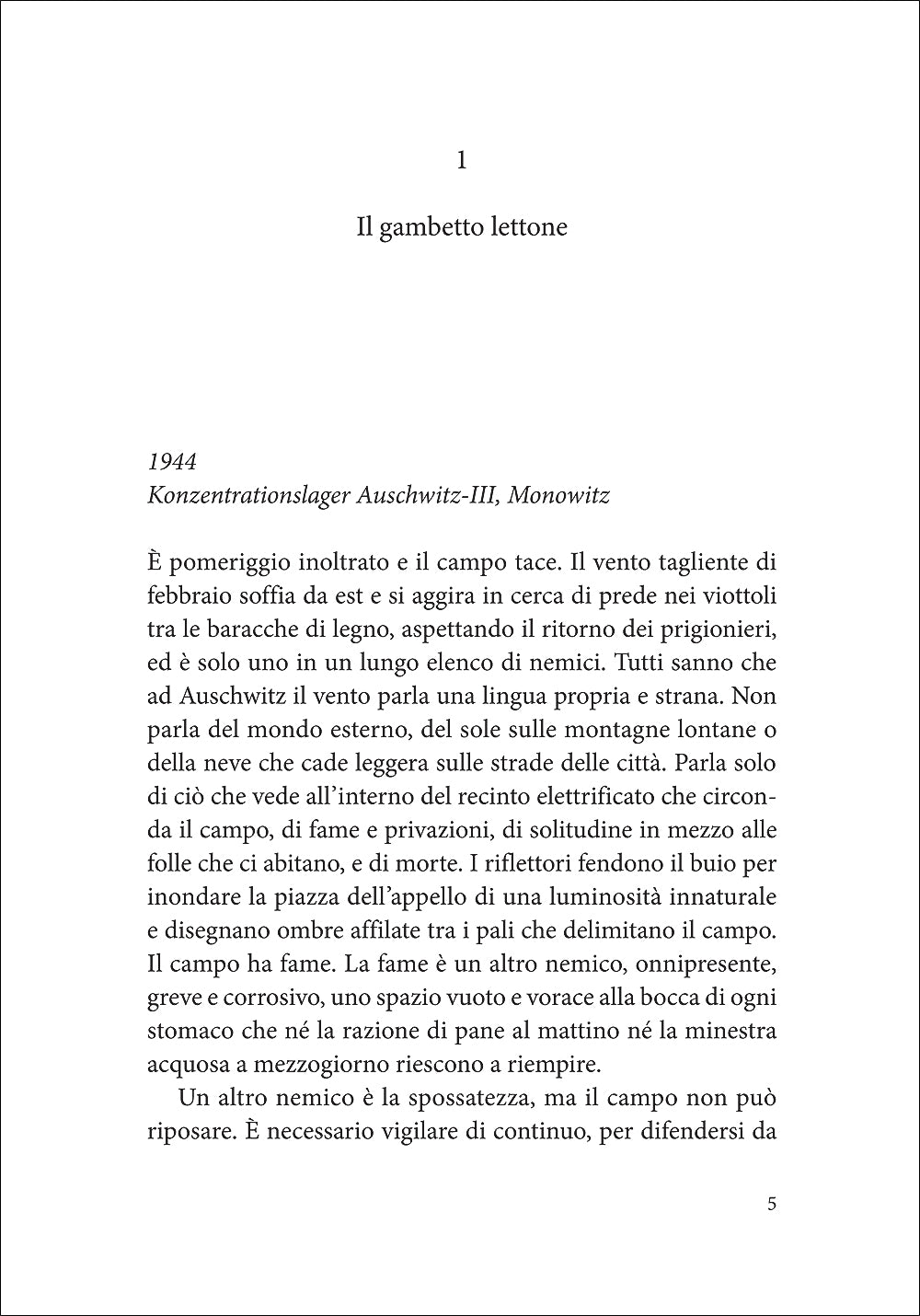 La scacchiera di Auschwitz