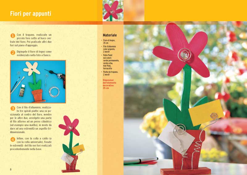 Semplici idee in legno per la casa ed il giardino. con 1 cartamodello
