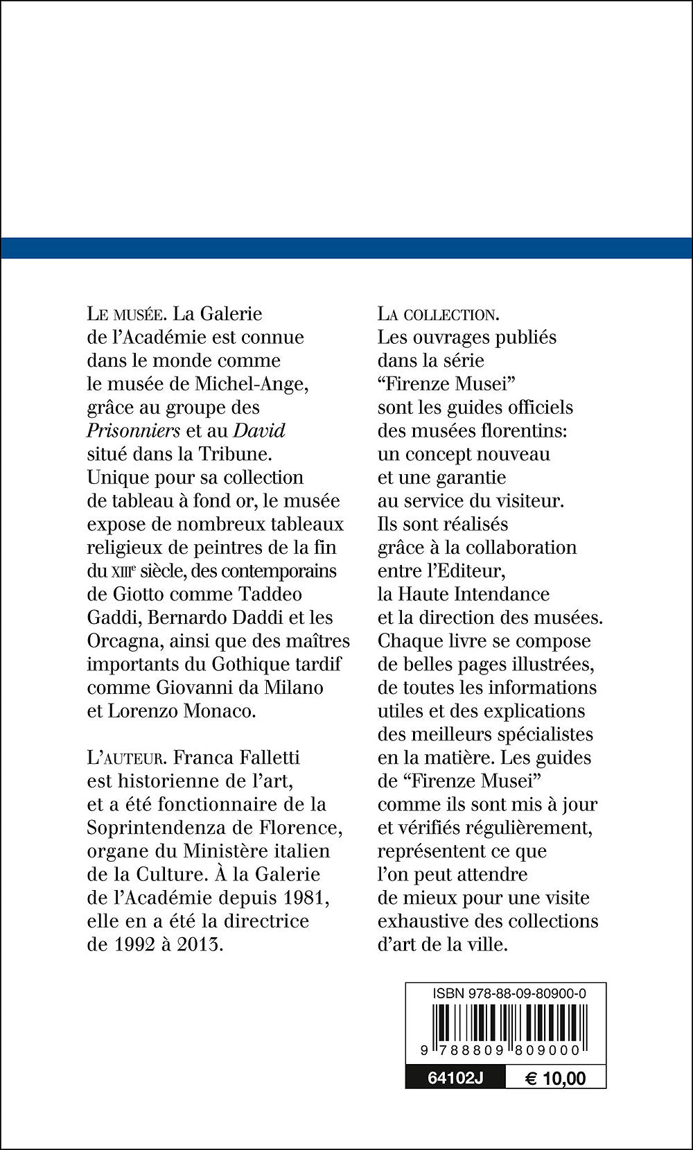 Galerie de l'Académie (in francese). Guide Officiel - Edizione aggiornata