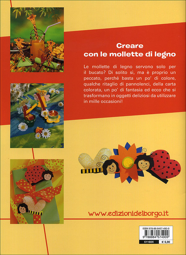 Creare con le mollette di legno