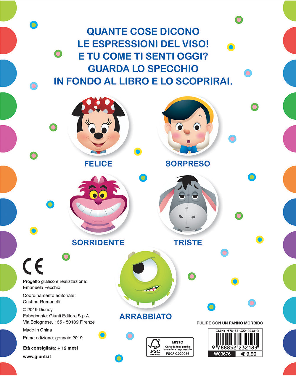 Disney Baby - Oggi mi sento così. Ogni faccia rivela un'emozione