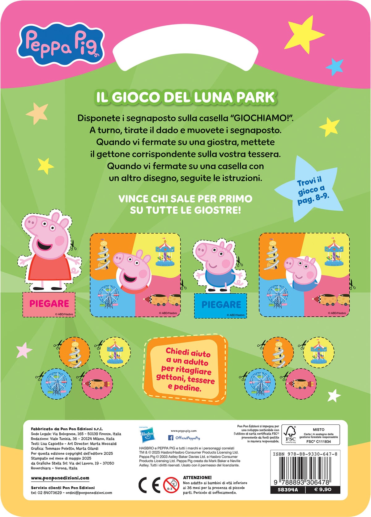 Peppa Pig. Al Luna Park con Peppa + Razzo spaziale