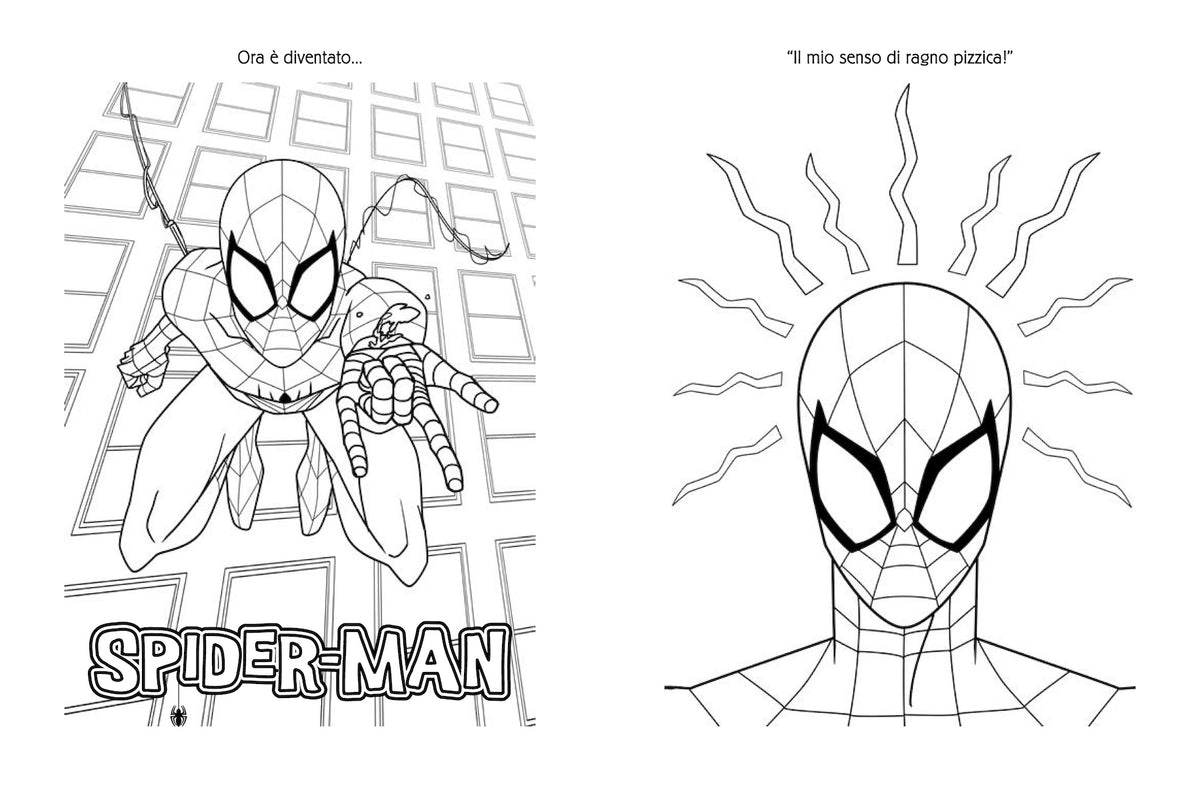 Spiderman Bubble Stickers con tanti adesivi morbidosi