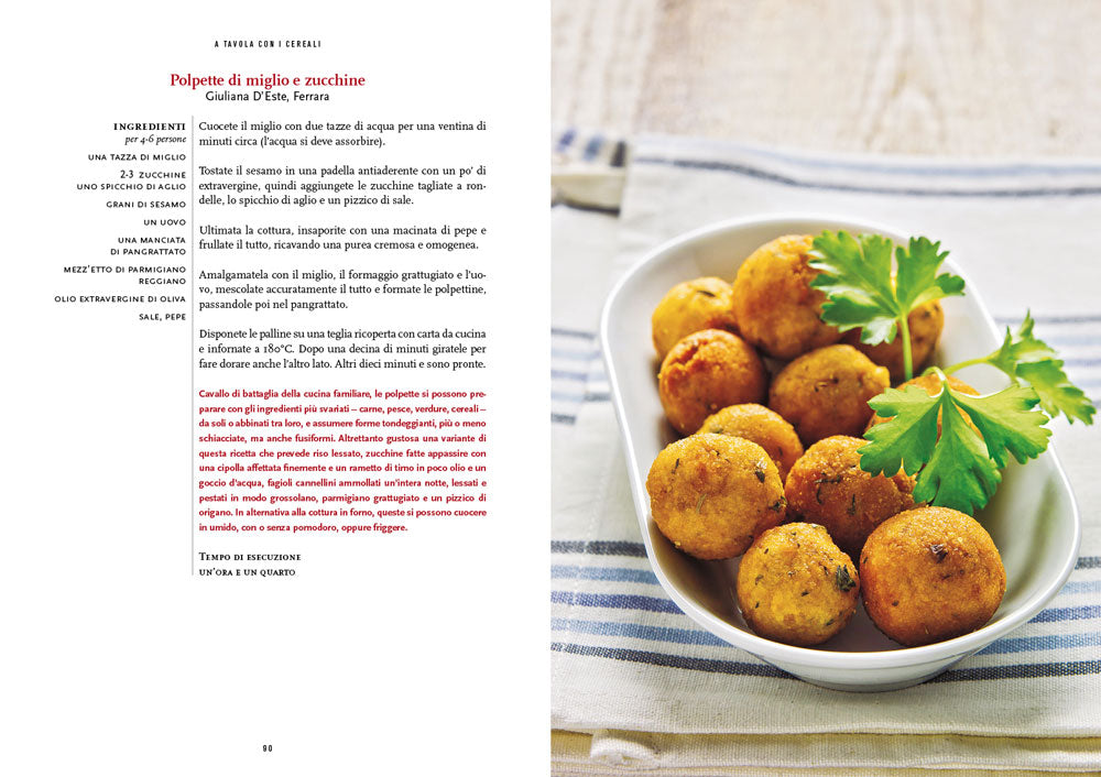 A tavola con i cereali. 110 ricette della tradizione