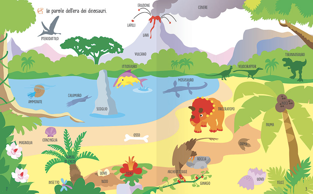 Attacca scrivi cancella - Dinosauri