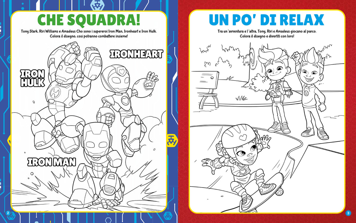 Iron Man e i suoi fantastici amici 1000 Sticker. Tanti giochi e attività