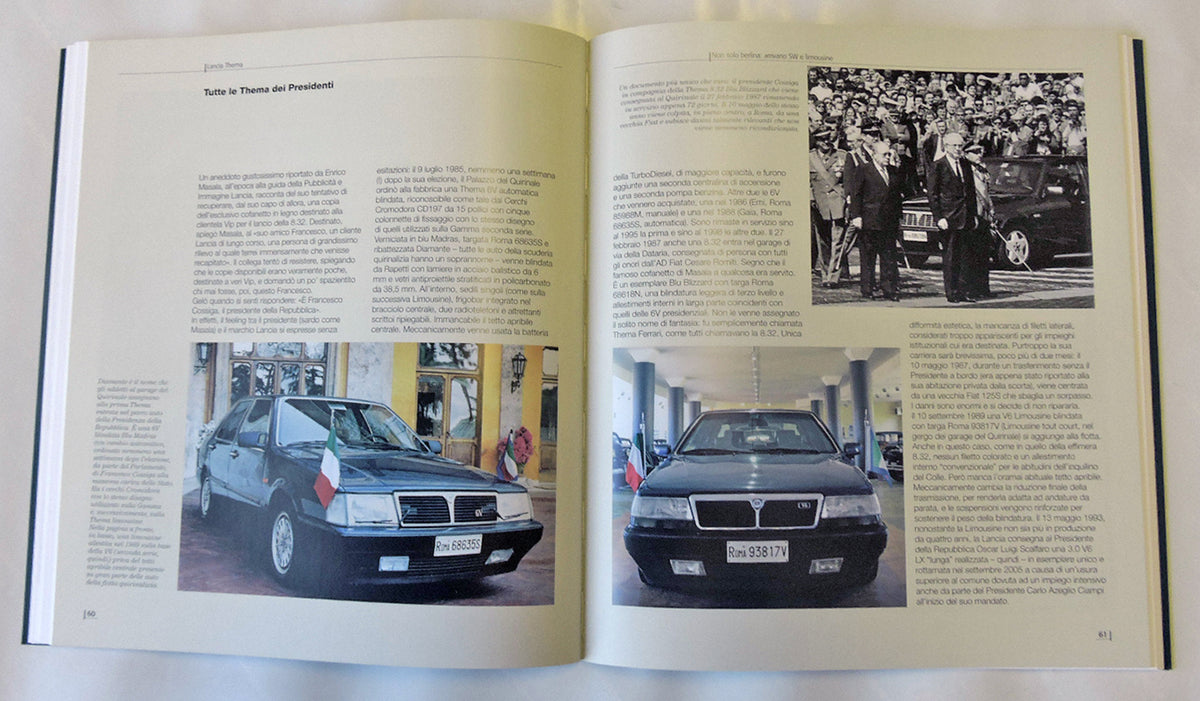 LANCIA THEMA Berlina, Station Wagon e 8.32. Berlina, Station Wagon e 8.32